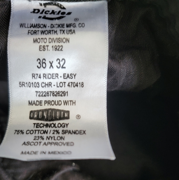 Dickies "Rider- Easy" Pants - Picture 4 of 4